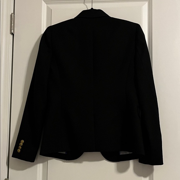 J. Crew Black Schoolboy Blazer with Gold Buttons - Picture 5 of 5
